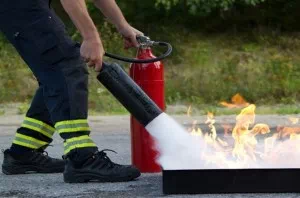 Curso de combate a incêndio